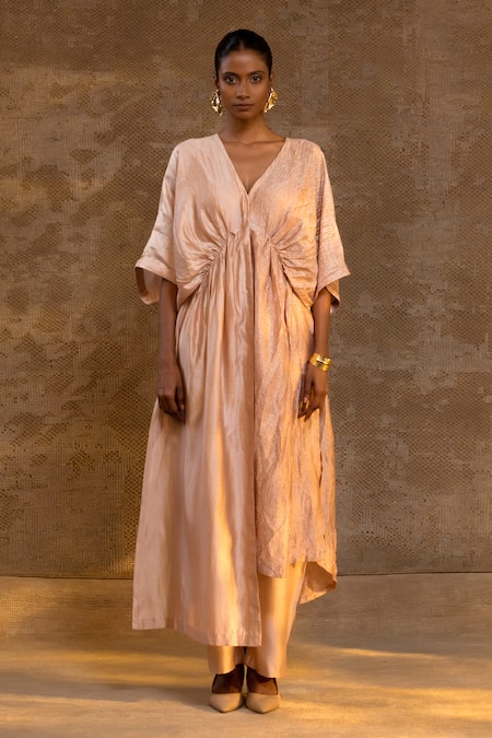 Eeda Agneya Pattern Kaftan Set 