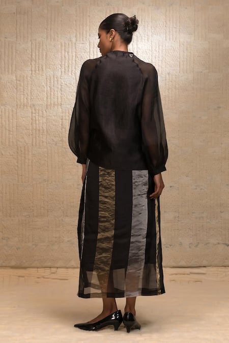 Eeda Abstract Patch Work Top 