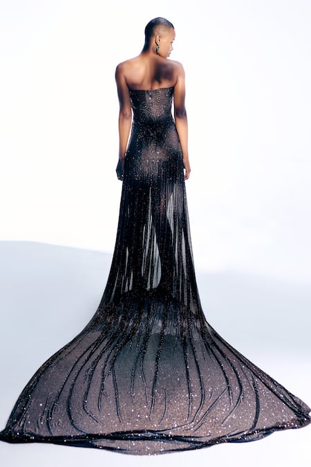 Itrh Araminta Torso Ruched Gown 