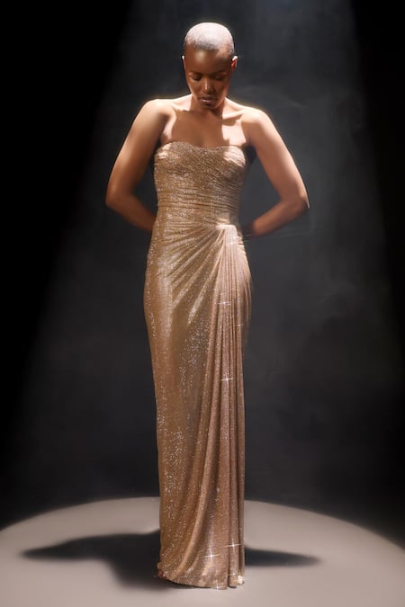 Itrh Valora Crystal Embellished Gown 