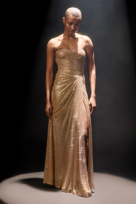 Itrh Valora Crystal Embellished Gown 