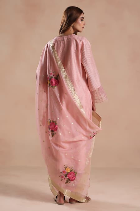 Begum Sidra Embroidered Kurta Set 