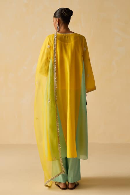 Shikha Mehta Hand Embroidered Kurta Set 