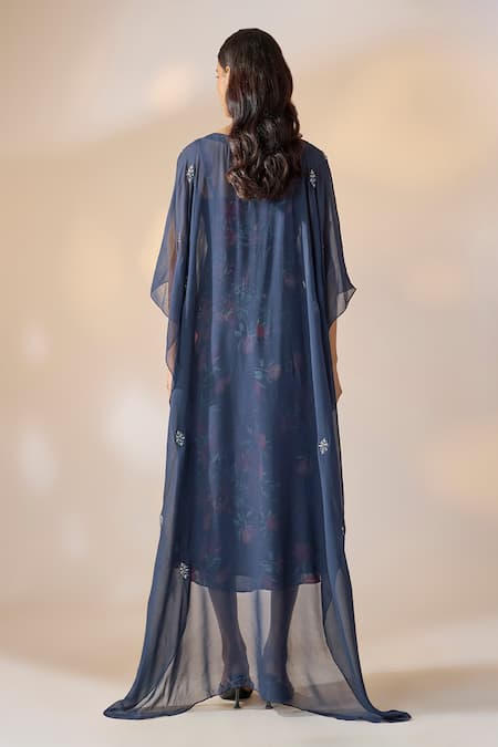 Ewoke Floral Pattern Dress & Jacket Set 