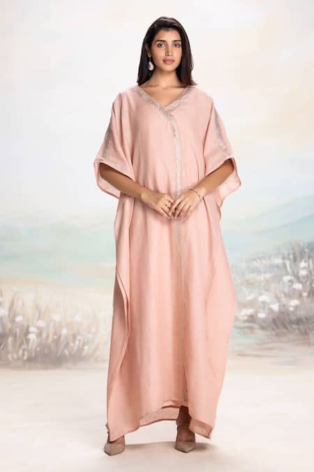 Kaveri Starlight Linen Kaftan 