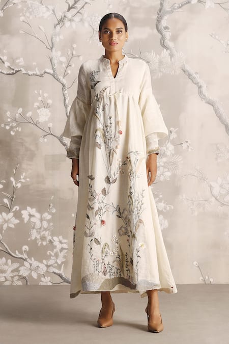 Kaveri Prairie Agatha Embroidered Dress 