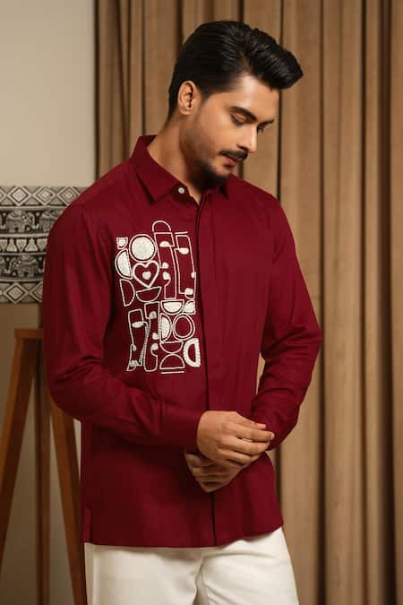 Runit Gupta Artbeat Pattern Shirt 