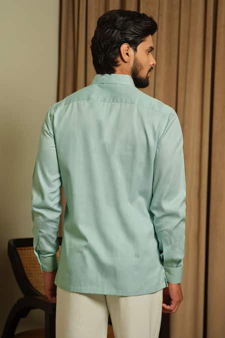 Runit Gupta Sea Linear Party Shirt 