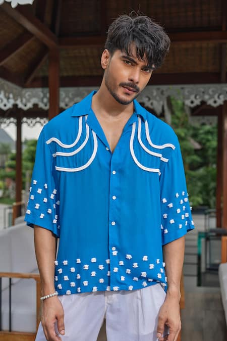 Runit Gupta Abstract Work Shirt 