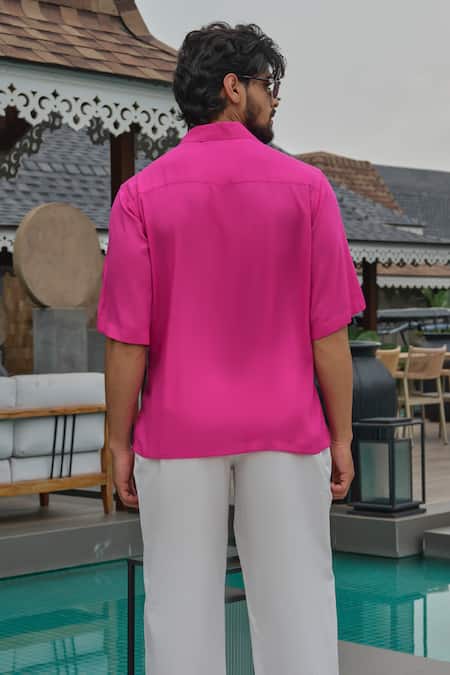 Runit Gupta Tencel Train Shirt 