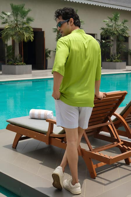 Runit Gupta Abstract Embroidered Shirt 