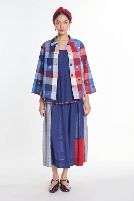 Payal Pratap Trientalis Patchwork Skirt 