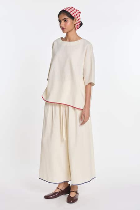 Payal Pratap Anemone Cotton Linen Trouser 