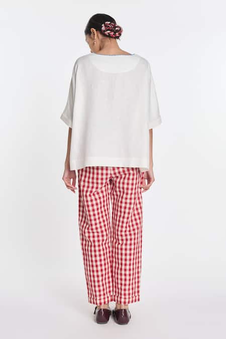 Payal Pratap Pearl Embroidered Top 