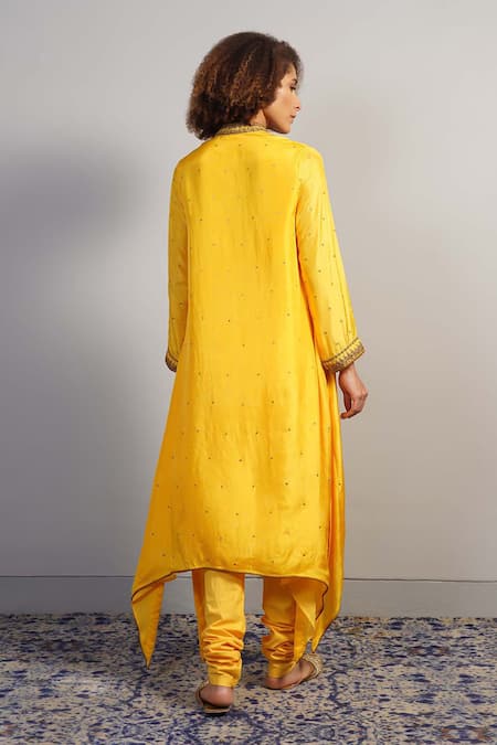 Samant Chauhan Zari Threadwork Embroidered Kurta Set 