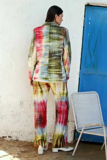 Raasa Splattered Colours Blazer 