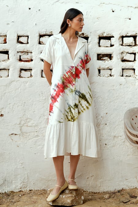 Raasa Forest Flame Dress 