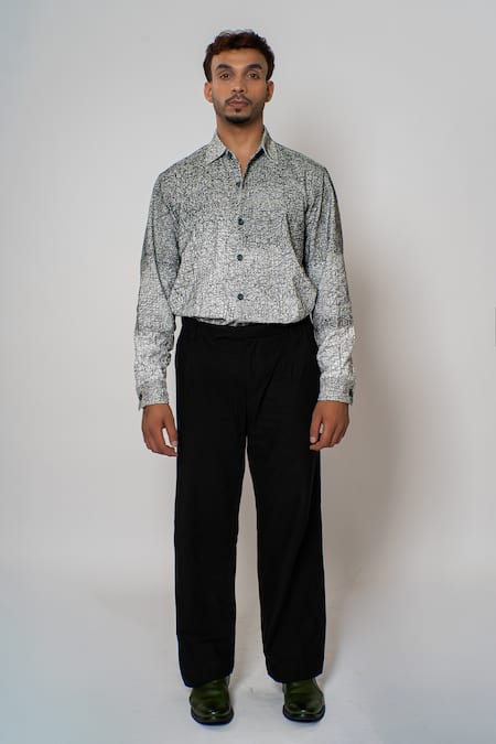 Raasa Unravelled Threads Shirt & Trouser Set 