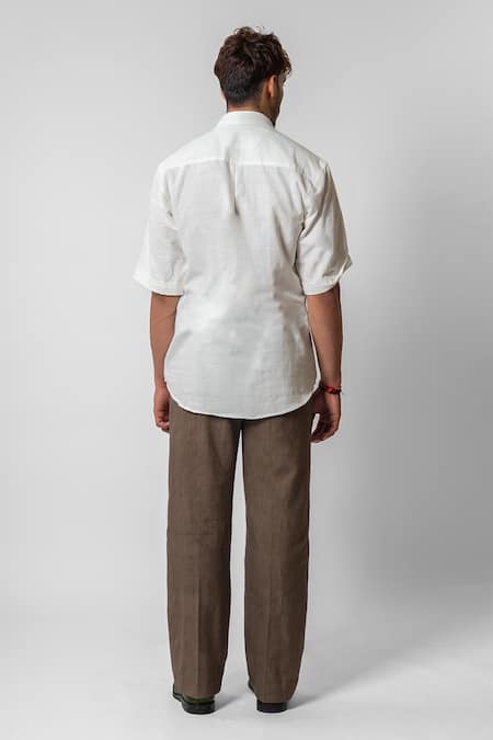 Raasa Line Work Shirt & Trouser Set 