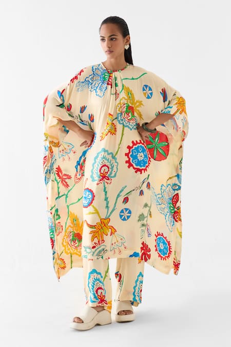 Studio Rigu Sanganer Printed Kurta & Pant Set 