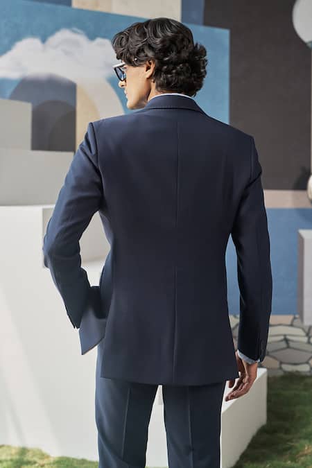 Philocaly Orson Chappa Detailed Blazer & Pant Set 