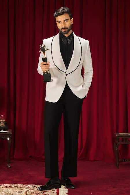 Philocaly Costner Shawl Collar Tuxedo 