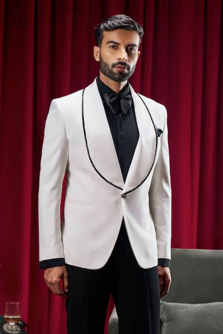 Philocaly Costner Shawl Collar Tuxedo 