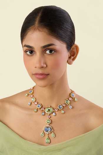 Isharya Empressa Statement Necklace 