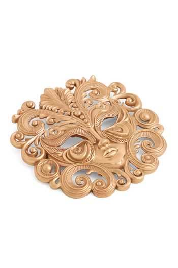 Buy Cosa Nostraa Gold Brooches Masquerade Majesty Online at Aza Fashions Buy_Cosa Nostraa_Gold Brooches Masquerade Majesty _Online_at_Aza_Fashions