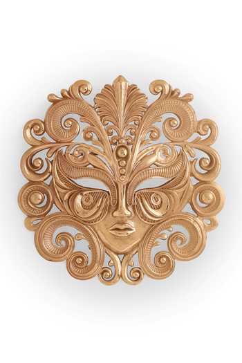 Buy Cosa Nostraa Gold Brooches Masquerade Majesty Buy_Cosa Nostraa_Gold Brooches Masquerade Majesty