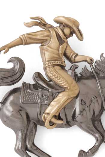 Buy Cosa Nostraa Gold Brooches Rodeo Rider Buy_Cosa Nostraa_Gold Brooches Rodeo Rider