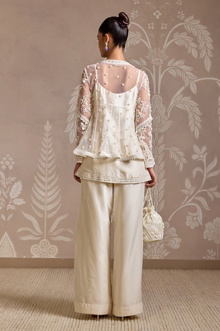 Ridhi Mehra Bind Embroidered Jacket Pant Set 