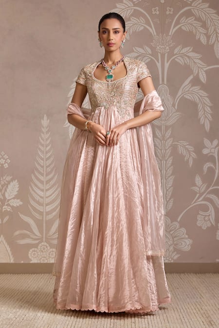 Ridhi Mehra Ornate Embroidered Anarkali & Dupatta Set 