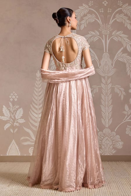 Ridhi Mehra Ornate Embroidered Anarkali & Dupatta Set 