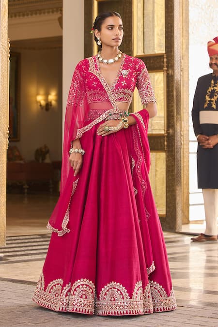 Ridhi Mehra Cherish Embroidered Lehenga Set 