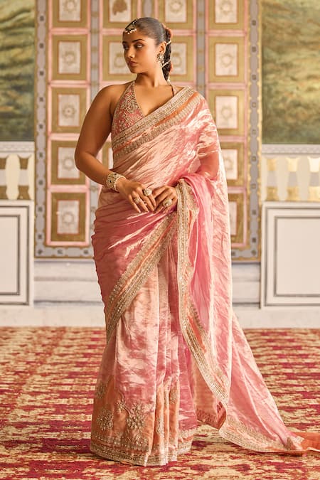 Ridhi Mehra Sunspell Embroidered Saree With Blouse 