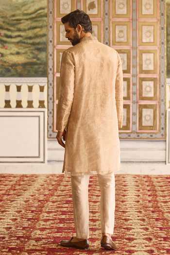Ridhi Mehra Glow Yoke Embroidered Kurta Set 