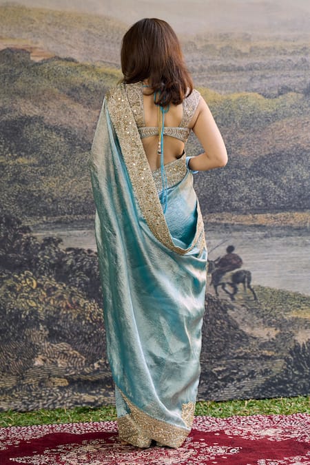 Itrh Shobhana Tissue Saree Set 