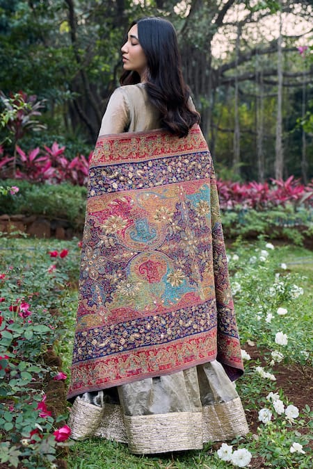 Itrh Zarbaft Anarkali Set 