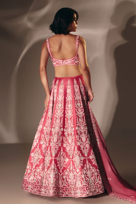 Disha Muchhala Resham Embroidered Bridal Lehenga Set 