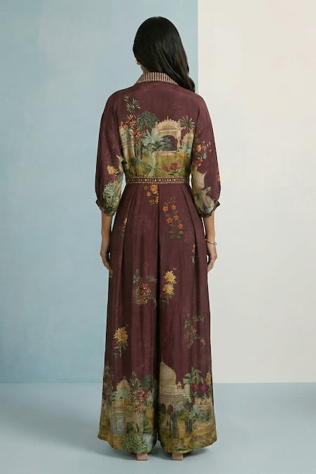 Kalista Siara Print Jumpsuit 