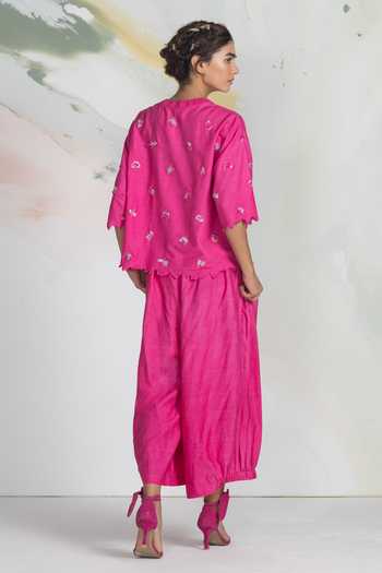 Ilk Flicker Embroidered Top 