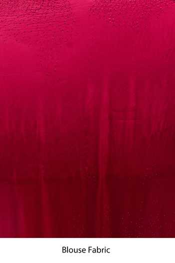 Shop_Samyukta Singhania_Maroon Crepe, Chinon Sequins Pure Saree And Running Blouse Set 