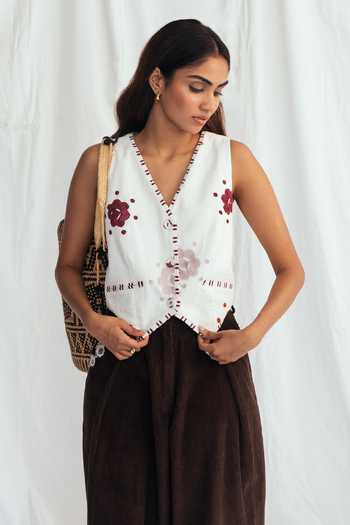 Jodi Thandai Cotton Waistcoat 