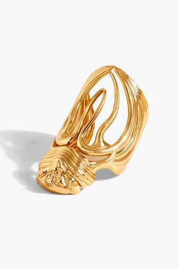 Outhouse Koko Sculptural Statement Bracelet 