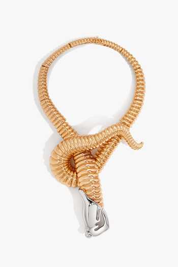 Outhouse Seris Sculptured Coiled Necklace 