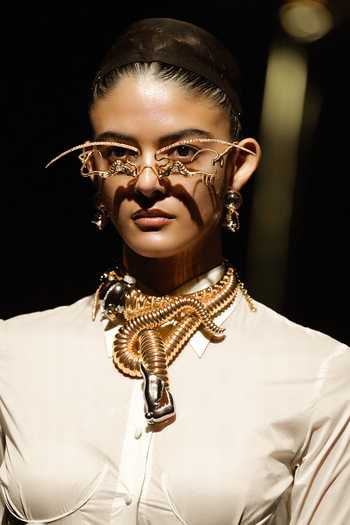 Outhouse Seris Sculptured Coiled Necklace 