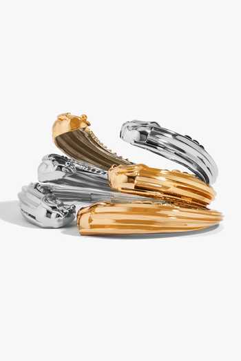 Outhouse_Gold Plated Koko Bughead Shaped Necklace _Online_at_Aza_Fashions