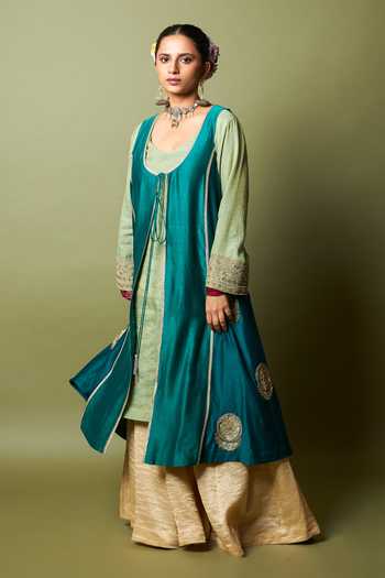 Pants And Pajamas Noor-E-Manik Sharara 