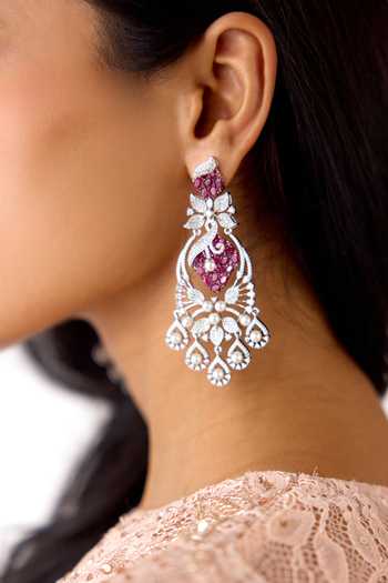 Basanti Kapde aur Koffee_Peach Net, Chantilly Beads, Sequins Round Neck Tonal Embroidered Lehenga Set _Online_at_Aza_Fashions